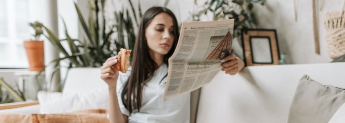 Lecture du journal - résilier Ebra