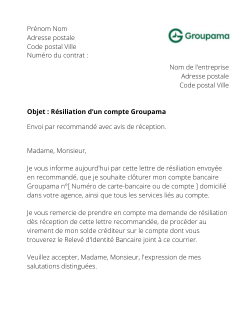 lettre compte groupama